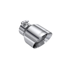 Load image into Gallery viewer, MBRP Universal T304 Stainless Steel Tip 3on ID / 5in OD Out / 8in Length Angle Cut Dual Wall