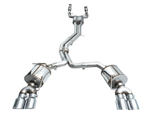 Load image into Gallery viewer, AWE Tuning 19-23 Audi C8 S6/S7 2.9T V6 AWD Touring Edition Exhaust - Chrome Silver Tips - 3015-42103