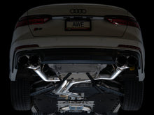 Load image into Gallery viewer, AWE Tuning 19-23 Audi C8 S6/S7 2.9T V6 AWD Track Edition Exhaust - Diamond Black Tips - 3020-43109