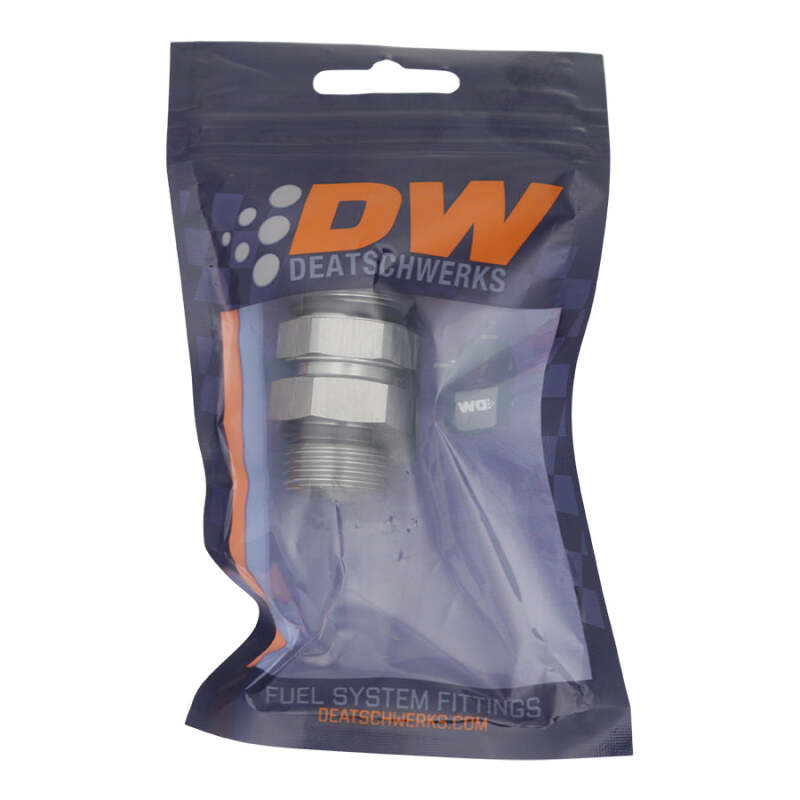 DeatschWerks 10AN ORB Male to 10AN ORB Male Swivel Adapter - Anodized DW Titanium - 6-02-0421