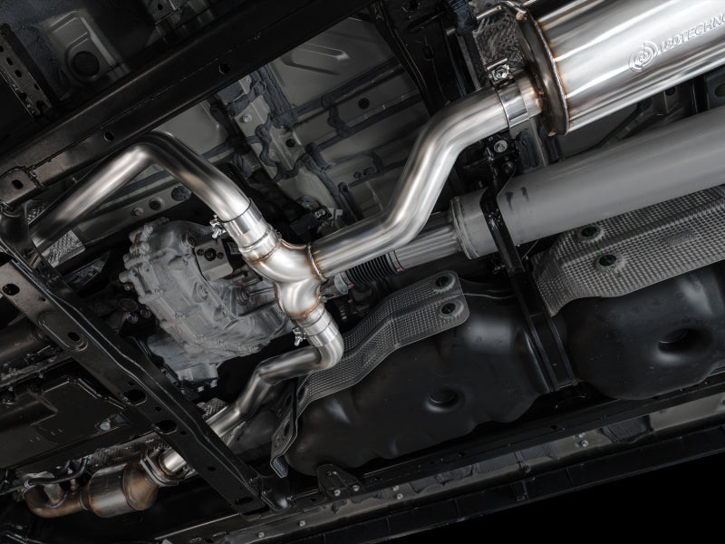 AWE Tuning 0FG Exhaust for 3rd Gen Toyota Tundra - Dual Chrome Silver Tips - 3015-32063