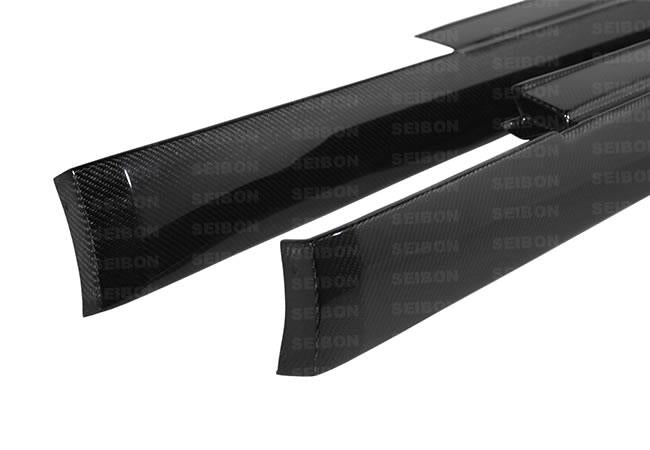 Seibon 09-10 Nissan GTR R35 OEM Style Carbon Fiber Side Skirts - SS0910NSGTR-OE