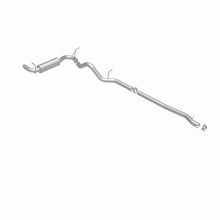 Load image into Gallery viewer, MagnaFlow 12-14 Jeep Wrangler 4dr Single Straight Rear P/S Exit Stainless C/B Performance Exhaust - 15117