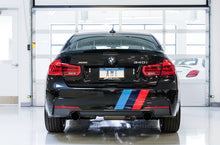 Load image into Gallery viewer, AWE Tuning BMW F3X 340i Touring Edition Axle-Back Exhaust - Diamond Black Tips (102mm) - 3010-33042