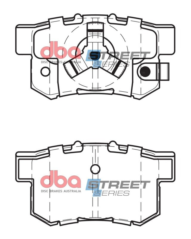 DBA 10-18 Acura RDX Street Series Rear Brake Pads - DB1728SS