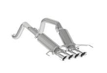 Load image into Gallery viewer, MBRP 14-19 Chevy Corvette V8 6.2L 3in T304 Dual Axle Back w/ 4in Quad Dual Wall Tips - S7030304