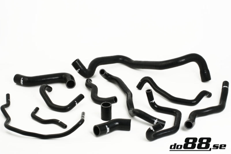 do88 Audi S3/TT/Seat Leon Cupra R 1.8T Coolant Hoses - Black - DO88-KIT78S