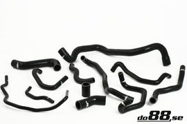 do88 Audi S3/TT/Seat Leon Cupra R 1.8T Coolant Hoses - Black - DO88-KIT78S