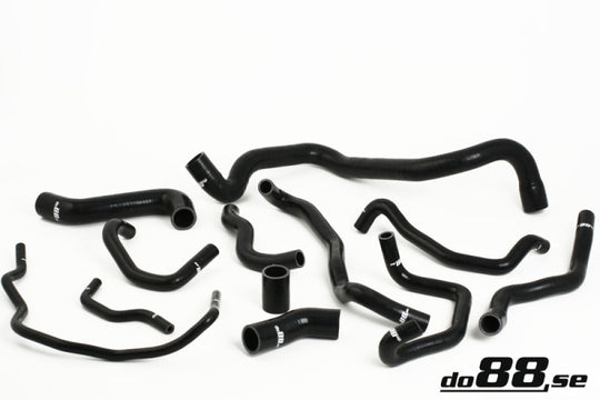 do88 Audi S3/TT/Seat Leon Cupra R 1.8T Coolant Hoses - Black - DO88-KIT78S