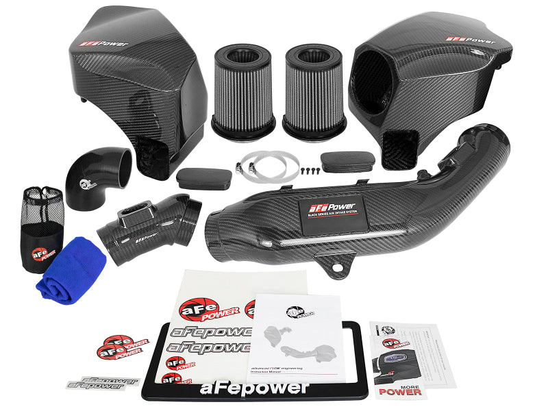 aFe POWER Momentum GT Pro Dry S Intake System 15-17 BMW M3/M4 S55 (tt) - 51-76305-CF
