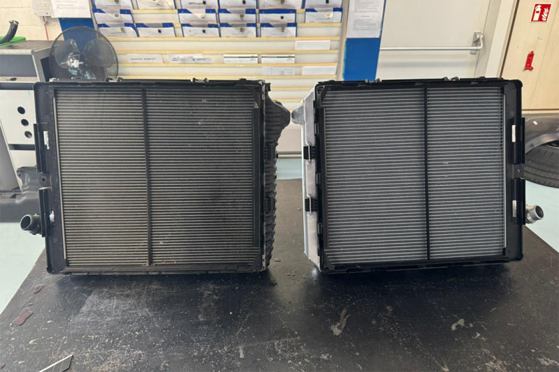 CSF 2019+ 992.1/992.2 Porsche 911(3.0LT Base/T/S/4/4S/GTS/4 GTS) High Perf Left Aluminum Radiator - 7241