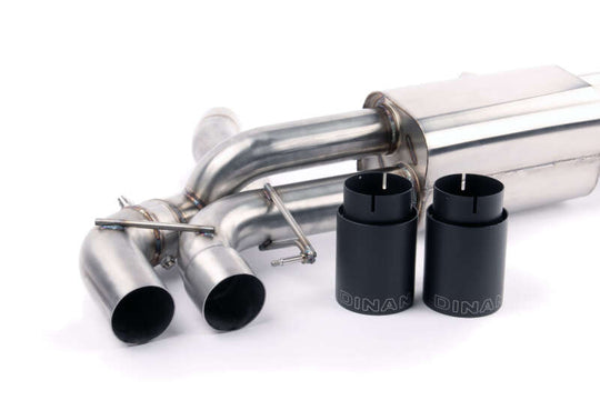 Dinan 18-23 BMW M5 (F90) Free Flow Axleback Exhaust System - Black Tips - D660-0079-BLK