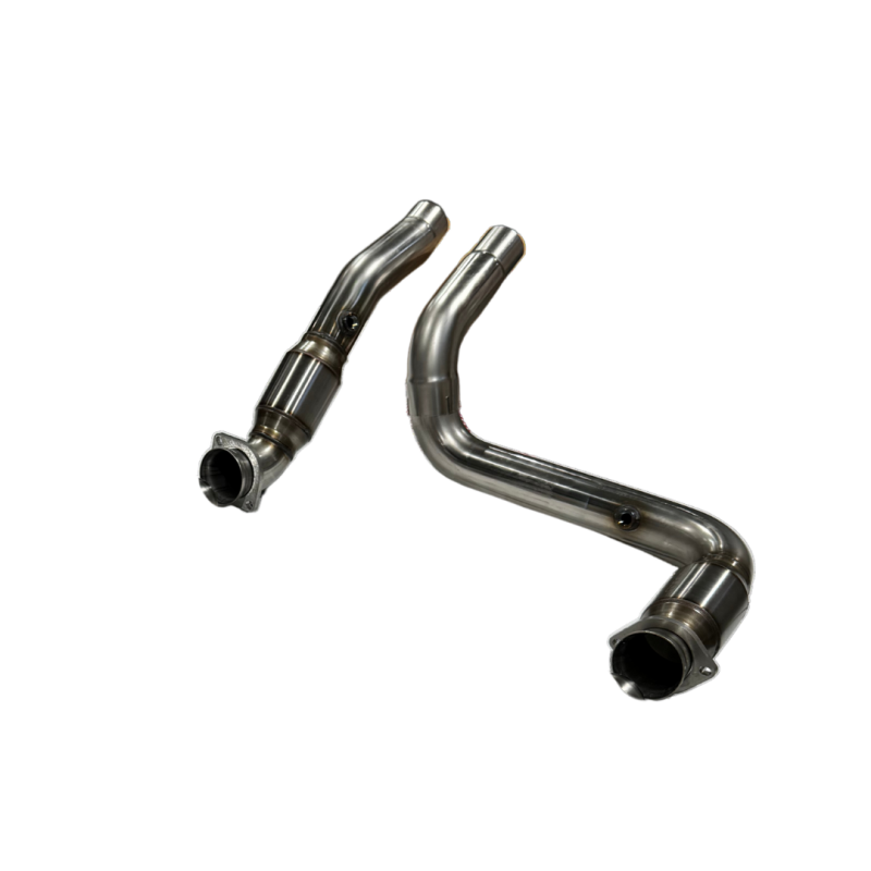 Kooks 2023+ Cadillac Escalade V 3in GREEN Catted Conn. Pipes (Req. Kooks Headers) - 28643300