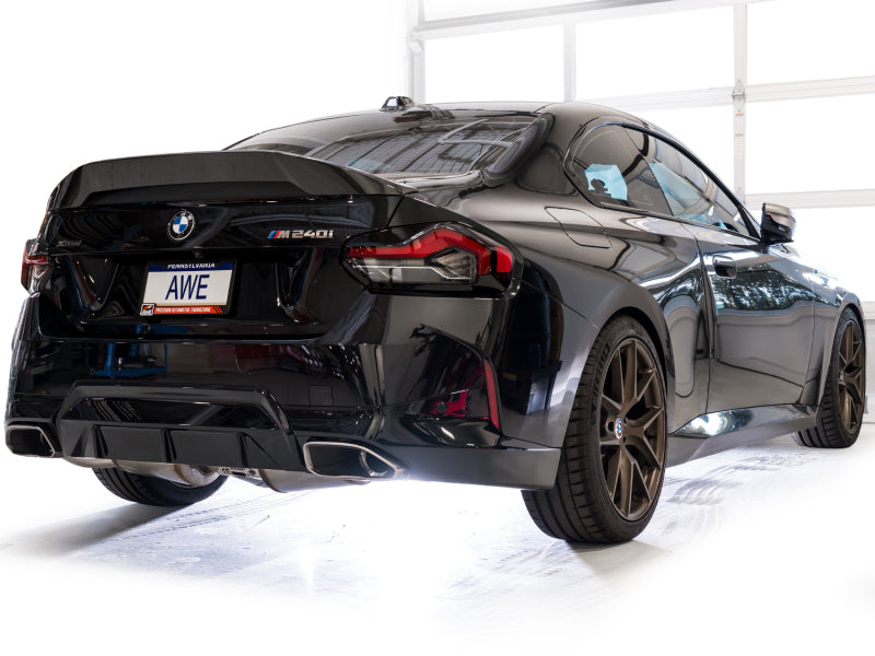 AWE Tuning 22-26 BMW M240i (G42) Touring Edition Exhaust - OE Tips - 3015-31240