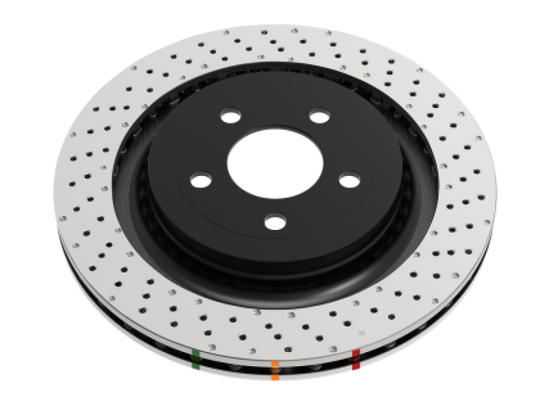 DBA 06-13 Chevrolet Corvette Base Rear 4000 Series Drilled Rotor - DBA42991XD