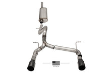 Load image into Gallery viewer, Corsa 2018-2025 Jeep Wrangler JLU 3.6L 2.75in Sport Cat-Back Exhaust w/ Black Tips - 21124BLKUSA