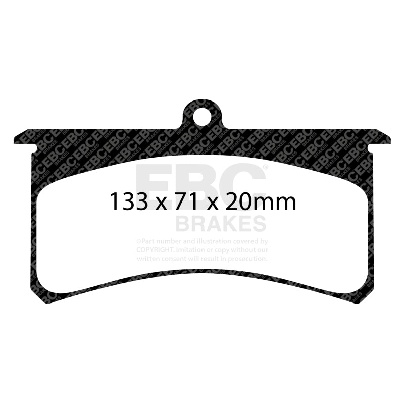 EBC Brakes Bluestuff Street and Track Day Brake Pads - DP5007NDX