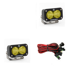 Load image into Gallery viewer, Baja Designs S2 Sport Wide Cornering Pattern Pair LED Work Light - Amber - 547815