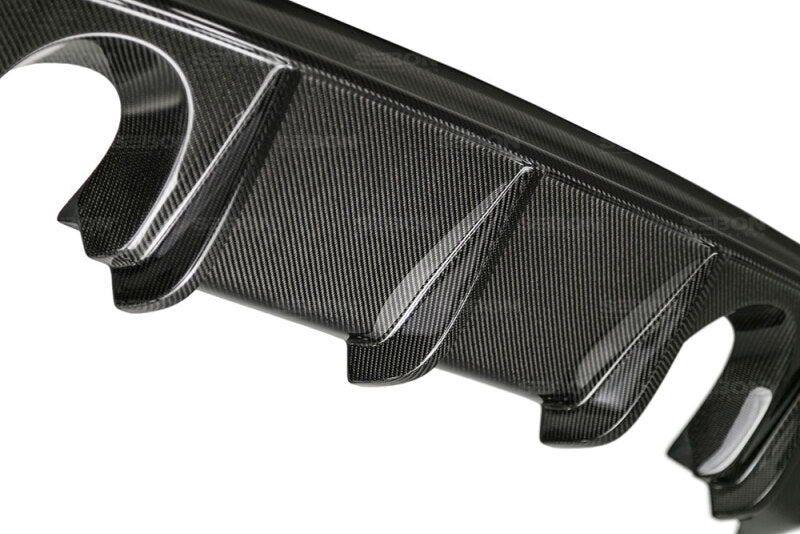 Seibon 15-16 Ford Focus OE-Style Carbon Fiber Rear Bumper Lip - RD16FDFO-OE