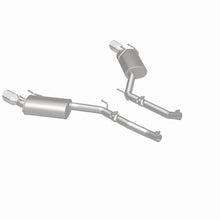 Load image into Gallery viewer, MagnaFlow Axle-Back Stainless Dual Split 4in Polished Tips 10-15 Chevrolet Camaro Convert. 3.6L V6 - 15354