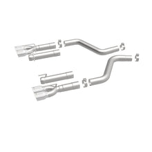 Load image into Gallery viewer, MagnaFlow Axle-Back, SS, 3in, Quad Split Rear 3.5 Tips 2015 Dodge Challenger incl SRT Hellcat - 19206