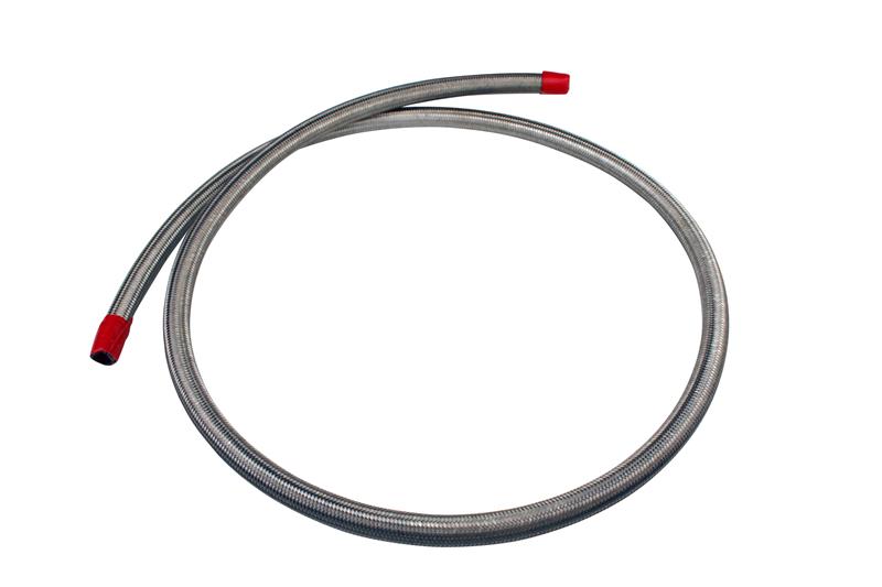 Aeromotive SS Braided Fuel Hose - AN-08 x 4ft - 15704