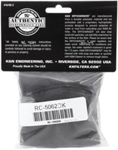 Load image into Gallery viewer, K&amp;N 4.5in Base ID x 3.5in Top ID x 6in H - Black - Round Tapered - Drycharger Air Filter Wrap - RC-5062DK