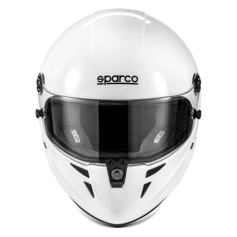 SPARCO Stealth RF Helmet - Large - White/Black - BRH0007B0W0100L