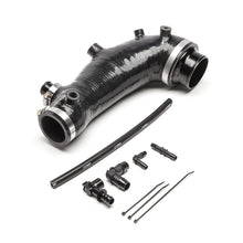 Load image into Gallery viewer, COBB Silicone Turbo Inlet V2 - Black - 2008-2021 Subaru STI - 712450