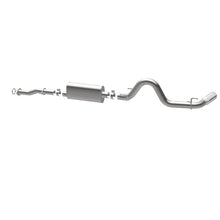 Load image into Gallery viewer, MagnaFlow Cat-Back 2016 Toyota Tacoma 3.5L V6 SS 3in Single Pass Side Exit Rear 4in Tip - 19291