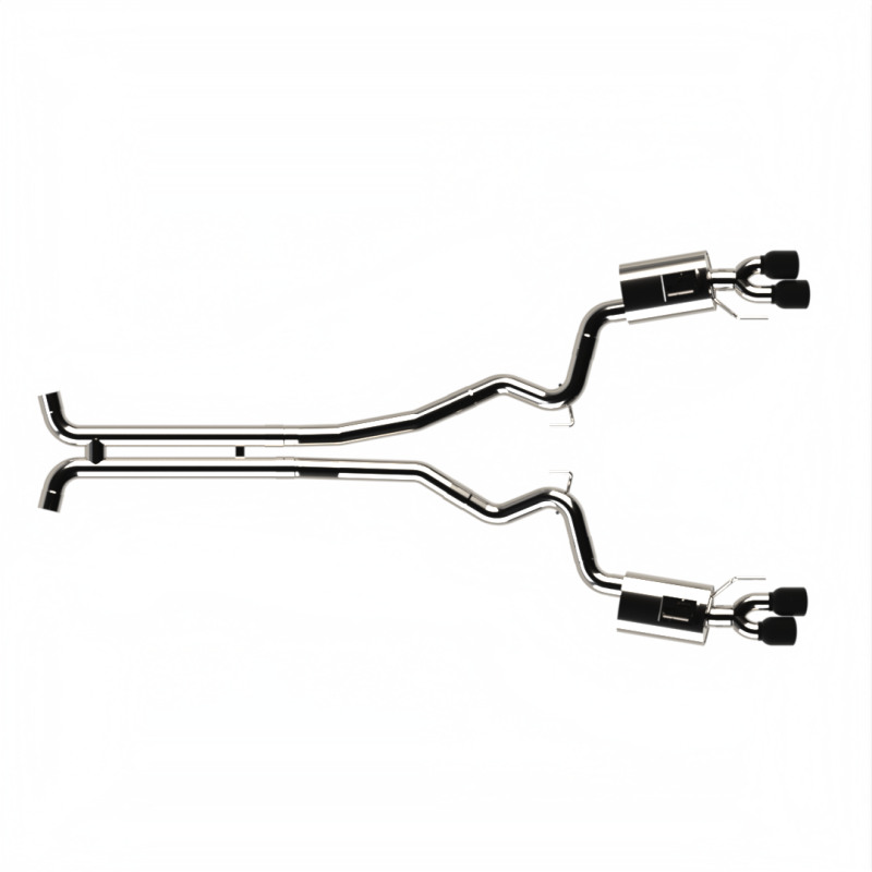 Kooks 2018+ Mustang 5.0L 4V Convertible/Coupe Cat-back Exhaust Connect to OEM Connection Point - 11514460
