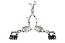 Load image into Gallery viewer, Corsa 2022-25 Cadillac CT5 V Blackwing 3in. Cat-Back w/ Act. Exh. - Dbl X-Pipe - Twin 4.5in. CF Tips - 21320CF