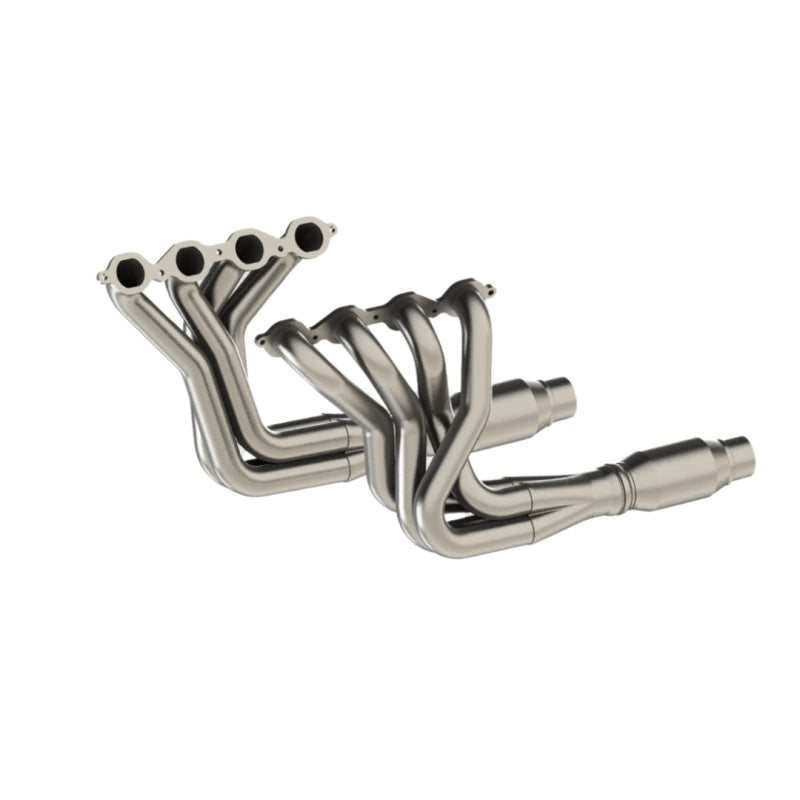 Kooks 67-69 Chevrolet Camaro Firebird 1-7/8in x 3in LT Swap Header w/ Green Catted Connection Pipes - 2931H430