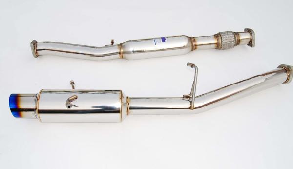 Invidia 02-07 WRX/STi 76mm N1 REGULAR Titanium Tip Cat-back Exhaust - HS02SW1GTT