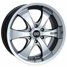 Enkei M6 Universal Truck & SUV 17x8 10mm Offset 6x139.7 BP 108.6mm Bore Mirror Finish Wheel - 482-780-8410MF