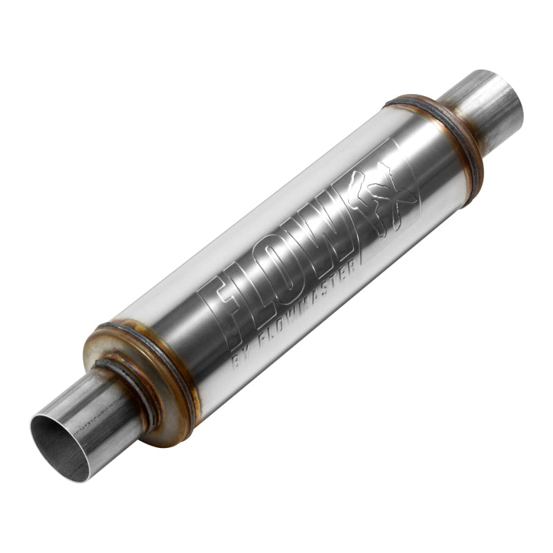 Flowmaster 2.25in.IN(C)/OUT(C) FlowFX Round 14in. BO Muffler - 71415