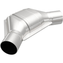 Load image into Gallery viewer, MagnaFlow Universal Catalytic Converter 2.00inch Angled In / Out - 444084