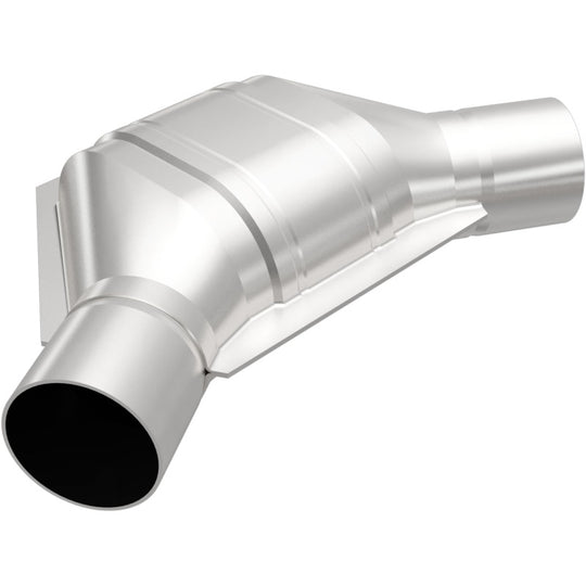 MagnaFlow Universal Catalytic Converter 2.00inch Angled In / Out - 444084