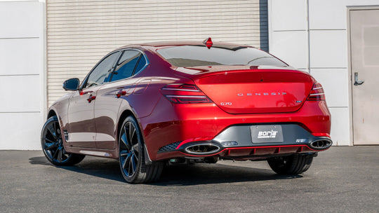 Borla Genesis G70 S-Type Cat Back Exhaust - No Tips - 141011