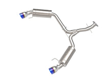 Load image into Gallery viewer, aFe POWER Takeda 06-13 Lexus IS250/IS350 SS Axle-Back Exhaust w/ Blue Flame Tips - 49-36055-L