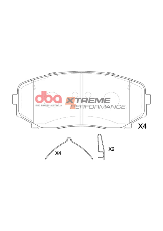 DBA 2017+ Mitsubishi Eclipse Cross XP Performance Front Brake Pads - DB15252XP