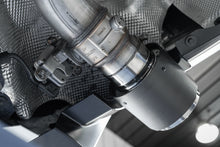 Load image into Gallery viewer, MBRP 2020+ Toyota Supra 3.0L 3in Catback Dual Rear Carbon Fiber Tips - T304 - S43003CF