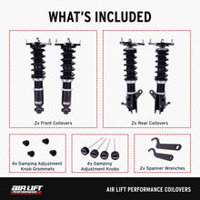 Load image into Gallery viewer, Air Lift Performance 02-06 Infiniti G35 / 03-08 Nissan 350z Coilover Kit - 79013