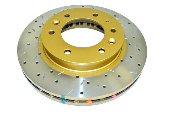 DBA 2010+ Ford Ranger 4000 XS Cross-Drilled & Slotted Series Front Rotor - DBA42132XS