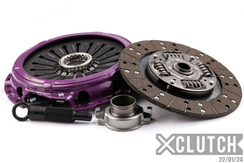 XClutch 07-17 Mitsubishi Lancer EVO X 2.0L Stage 1 Steel Backed Organic Clutch Kit - XKMI24011-1T