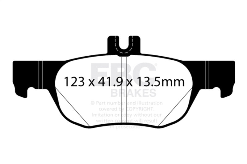 EBC 2020+ Mazda CX-30 2.5L Greenstuff Rear Brake Pads - DP62413