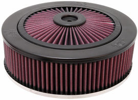 K&N X-Stream Top Filter - Red - Size 9in - 5.125in Neck Flange / 2.75in Height - 66-3150
