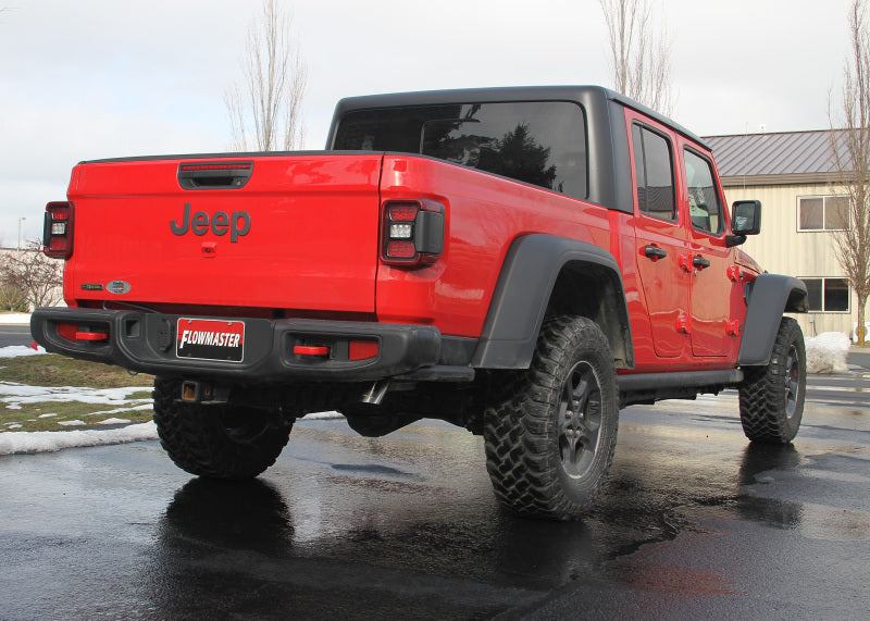 Flowmaster 21-23 Jeep Gladiator 3.0L American Thunder Cat-Back Exhaust System - 818131