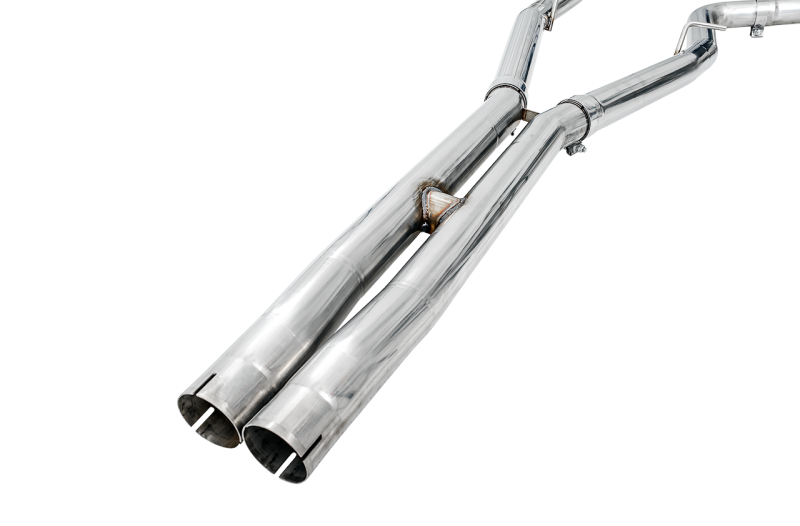 AWE Tuning 2015+ Dodge Charger 6.4L/6.2L Supercharged Track Edition Exhaust - Chrome Silver Tips - 3015-32112
