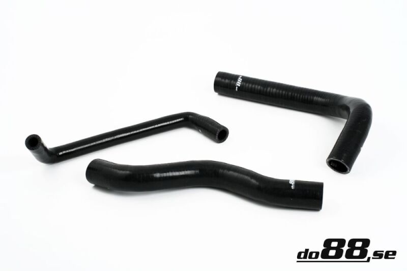 do88 Volvo 240 Coolant Hoses Black - DO88-KIT11S